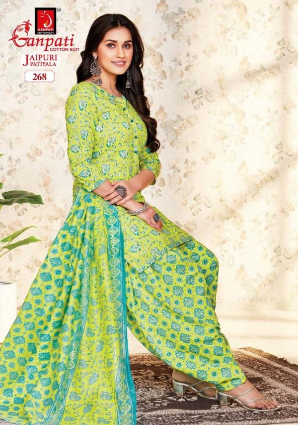 ganpati Jaipuri Patiyala Vol-12 – Dress Material